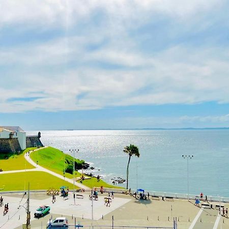 Apartamento No Farol Da Barra. Vista Deslumbrante Para O Mar! No Circuito Do Carnaval. Ao Lado Do Porto Da Barra ! Сальвадор Экстерьер фото